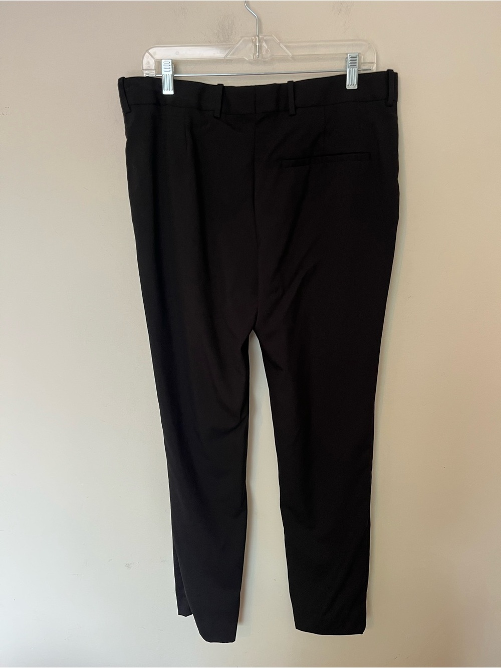 COS 100% Wool Tailored Dress Pants Black Career Office 36R The Boys - Picture 6 of 13